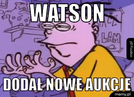 Watson Dodał nowe aukcje